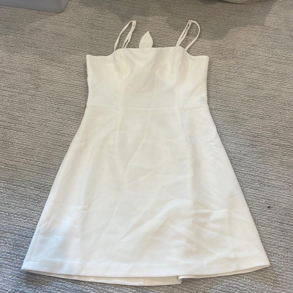 French Connection Summer Whisper Tie Back Dress